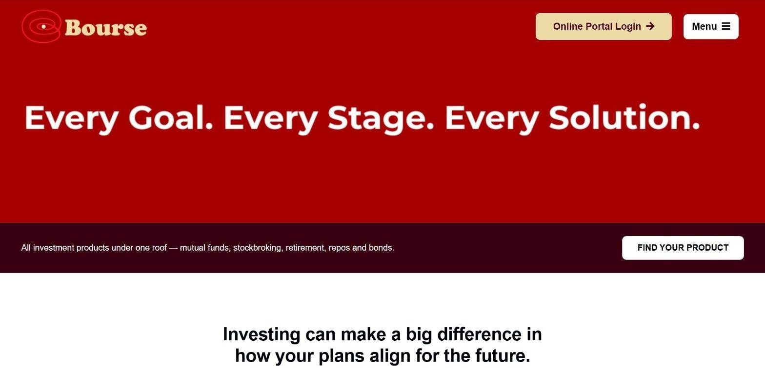 Every Goal, Every Stage, Every Solution campaign page with a Find Your Product button