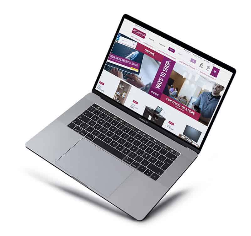 Amaranth BSL Website Mockup
